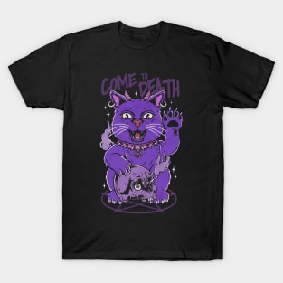 Unlucky Cat - Come To Death T-Shirt